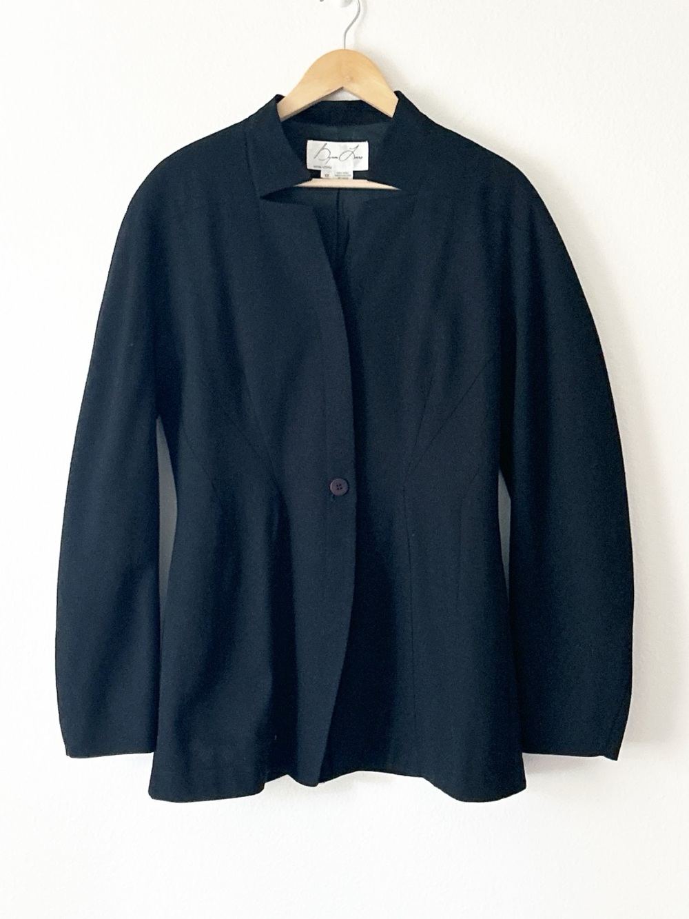Byron Lars 100% Wool Tailored Blazer